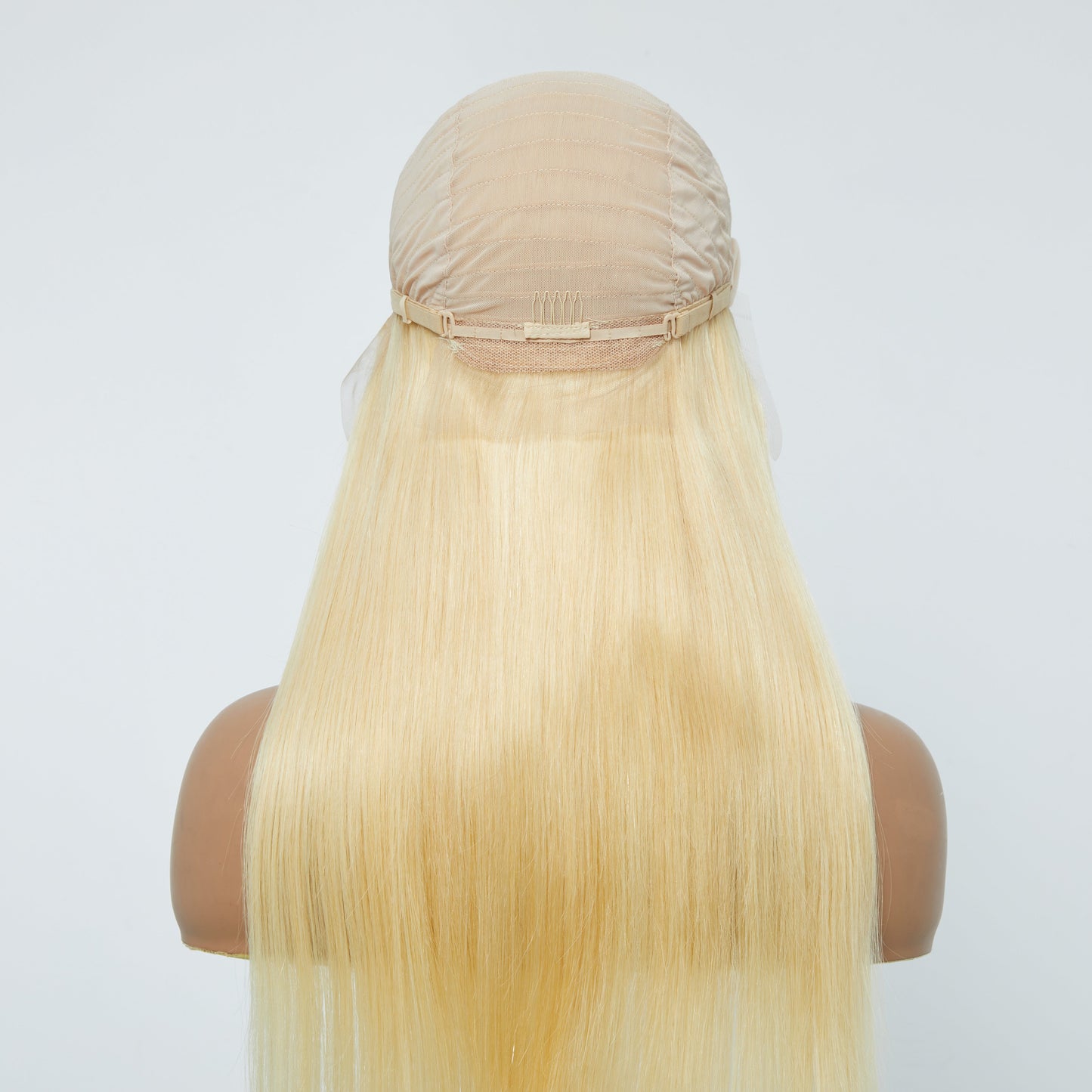 Tedhair 16-30 Inch Pre-Plucked 13"x4" #613 Straight Lace Frontal Wig 150% Density
