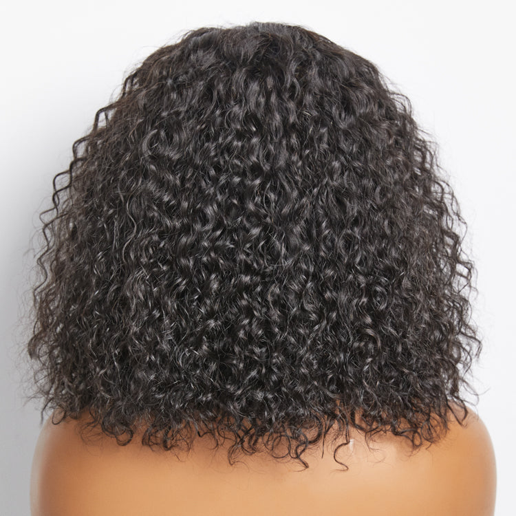 TedHair 5x5 Glueless Lace Closure Bob Wig 150% Density Water Wave