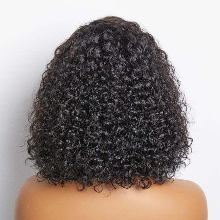 TedHair Pre-Plucked 13x4 Lace Front Curly Bob Wig 150% Density