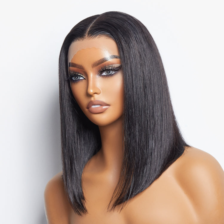 TedHair Pre-Plucked 13x4 Lace Front Straight Bob Wig 150% Density