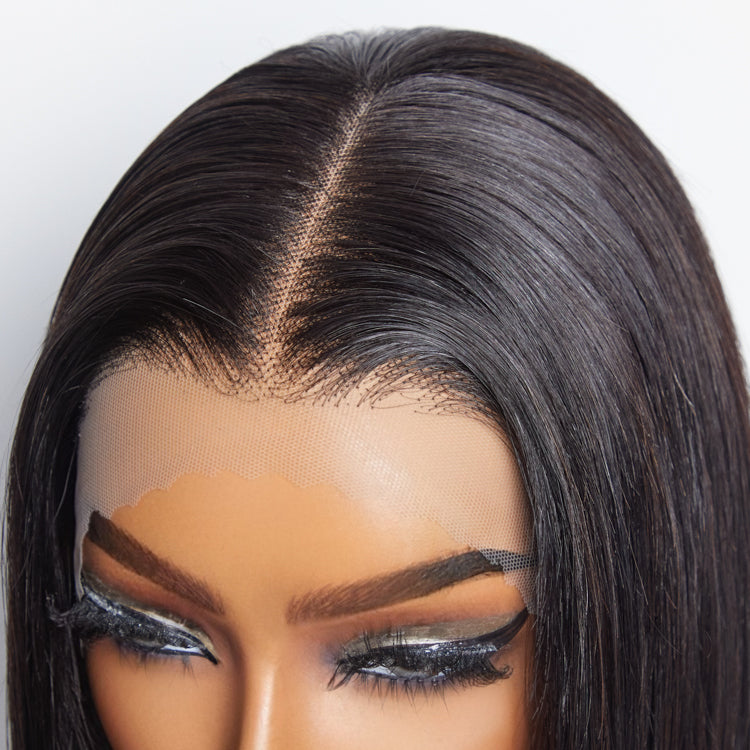 TedHair Pre-Plucked 13x4 Lace Front Straight Bob Wig 150% Density