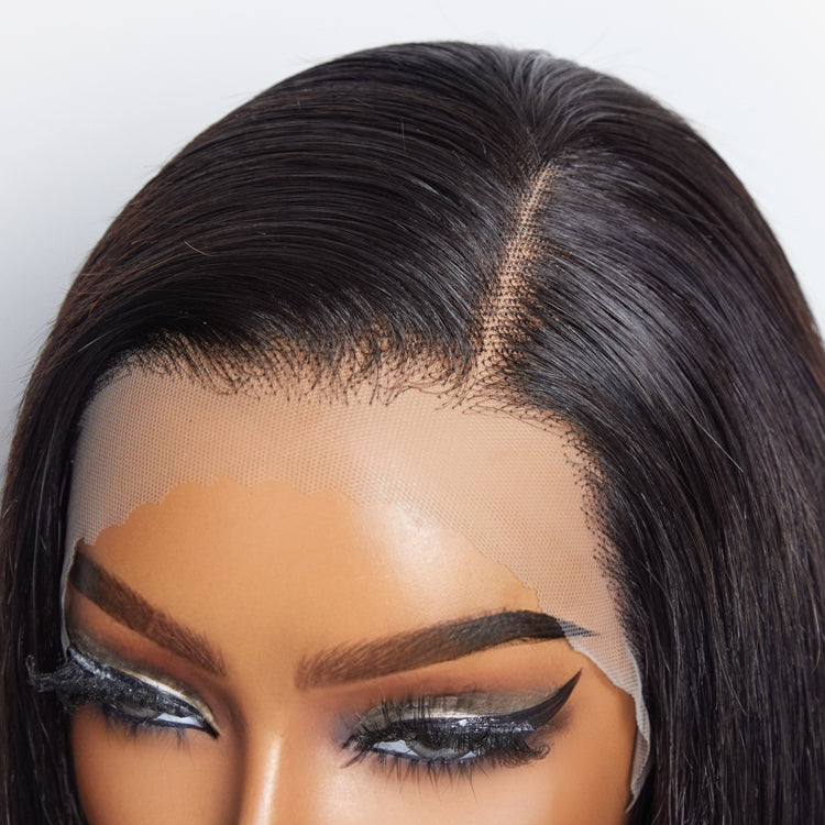 TedHair Pre-Plucked 13x4 Lace Front Straight Bob Wig 150% Density