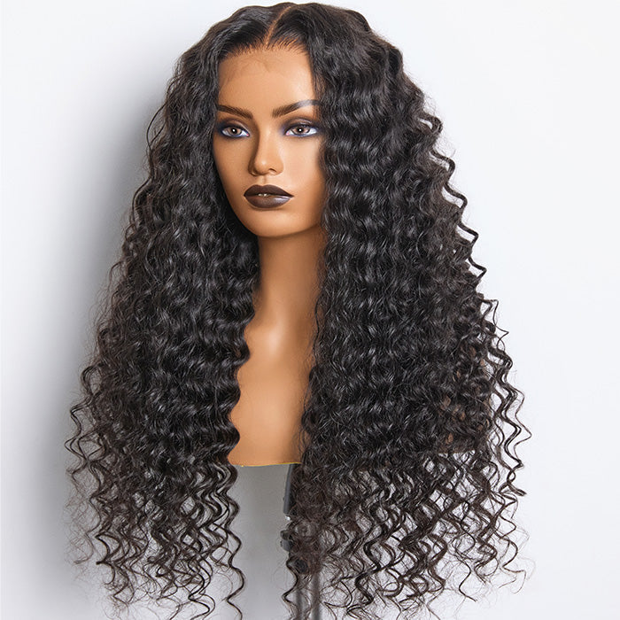 TedHair 180% Density HD 13x6 Full Frontal Lace Wig Deep Wave