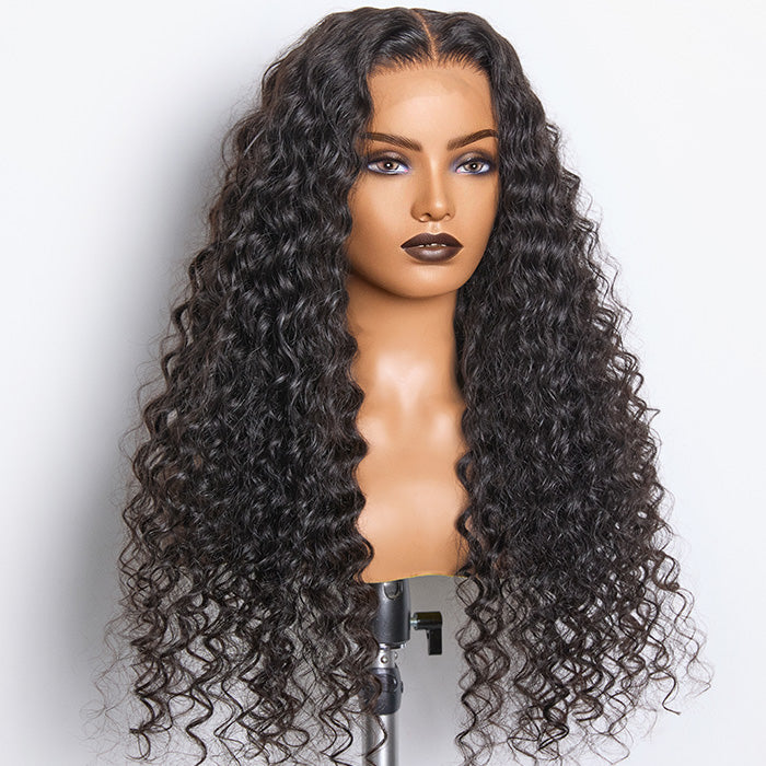 TedHair 180% Density HD 13x6 Full Frontal Lace Wig Deep Wave