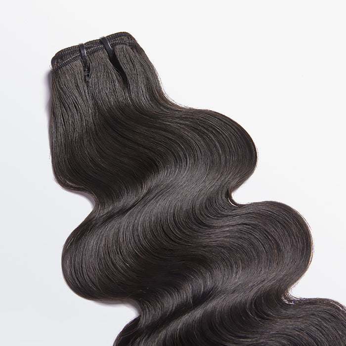 TedHair 18-30 Inches Raw Vietnam Hair Bundles Body Wavy #1B Natural Black