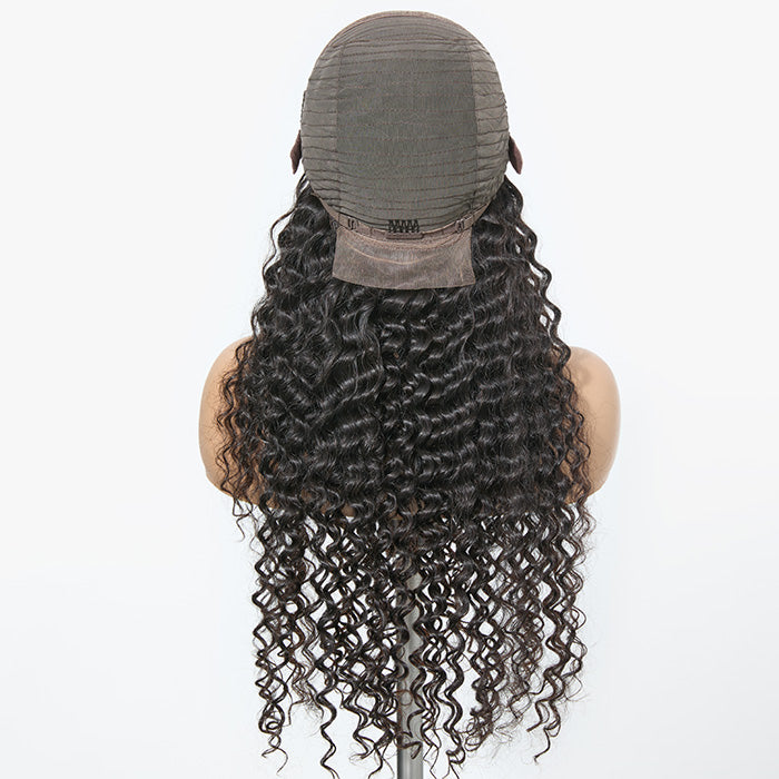 TedHair 180% Density HD 13x4 Full Frontal Lace Wig Deep Wave