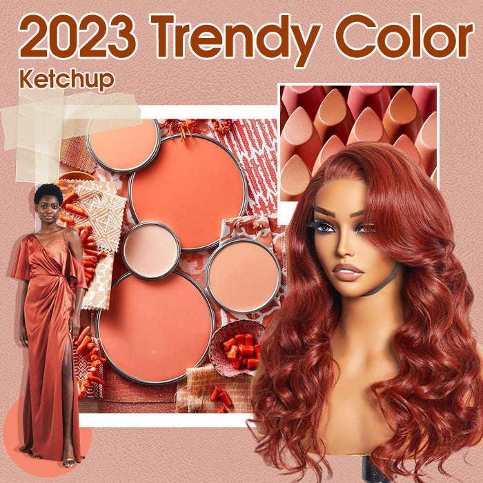 Tedhair 24 Inches 5"x5" Body Wavy Wear & Go Glueless #Redbrown Lace Closure Wig-100% Human Hair