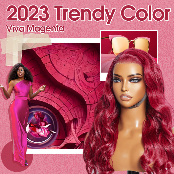 Tedhair 24 Inches 5"x5" Body Wavy Wear & Go Glueless #99j Lace Closure Wig-100% Human Hair