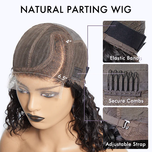 TedHair 8 inch Ash Blonde Ombre Blunt Cut Bob Glueless Minimalist HD Lace Ready to Go Short Bob Wig