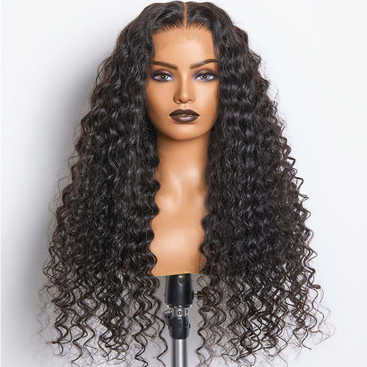 TedHair 180% Density HD 13x6 Full Frontal Lace Wig Deep Wave