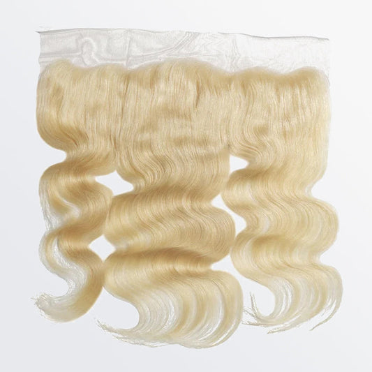 TedHair 14-20 Inch 13" x 4" Body Wavy Free Parted #613 Frontal