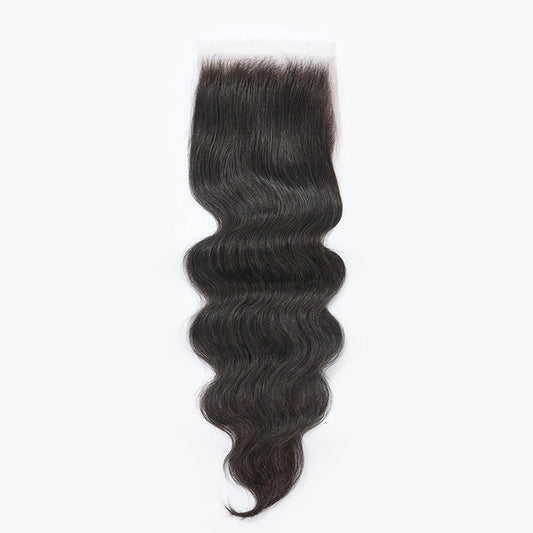TedHair 14-18 Inch Upgrade 2.0 5" x 5" HD Body Wavy Free Parted Lace Closure #1B Natural Black
