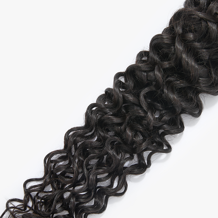 TedHair 18-26 Inches Raw Vietnam Hair Bundles Burmese Curly #1B Natural Black