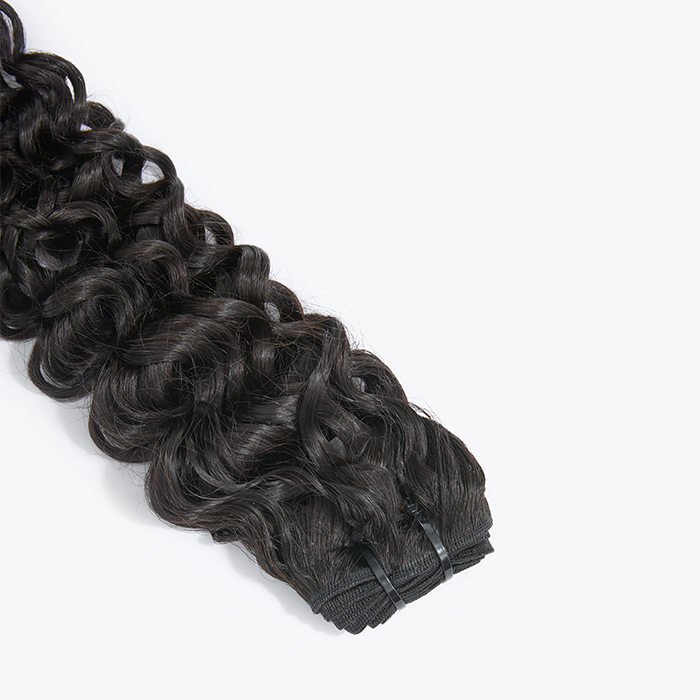 TedHair 18-26 Inches Raw Vietnam Hair Bundles Burmese Curly #1B Natural Black