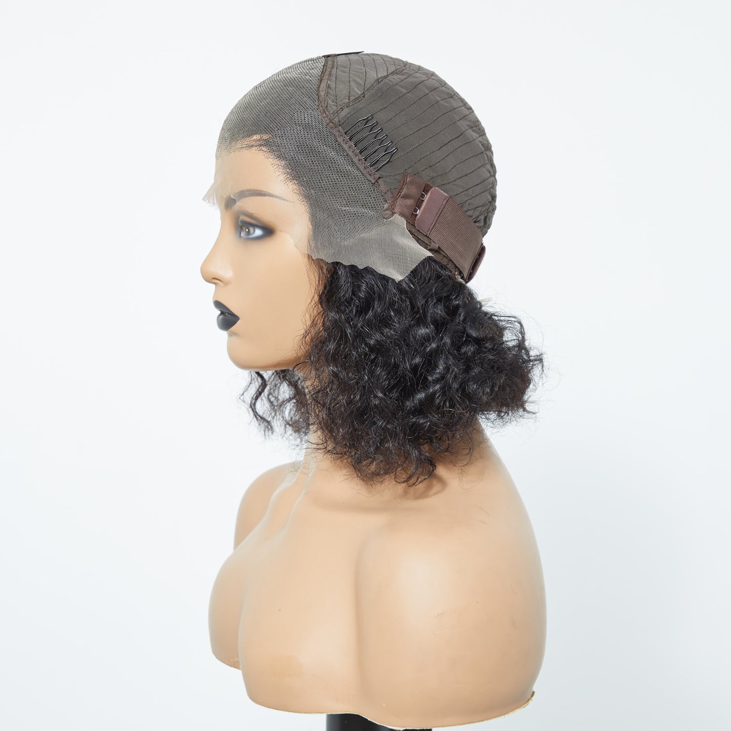 TedHair Pre-Plucked 13x4 Lace Front Water Wave Bob Wig 150% Density