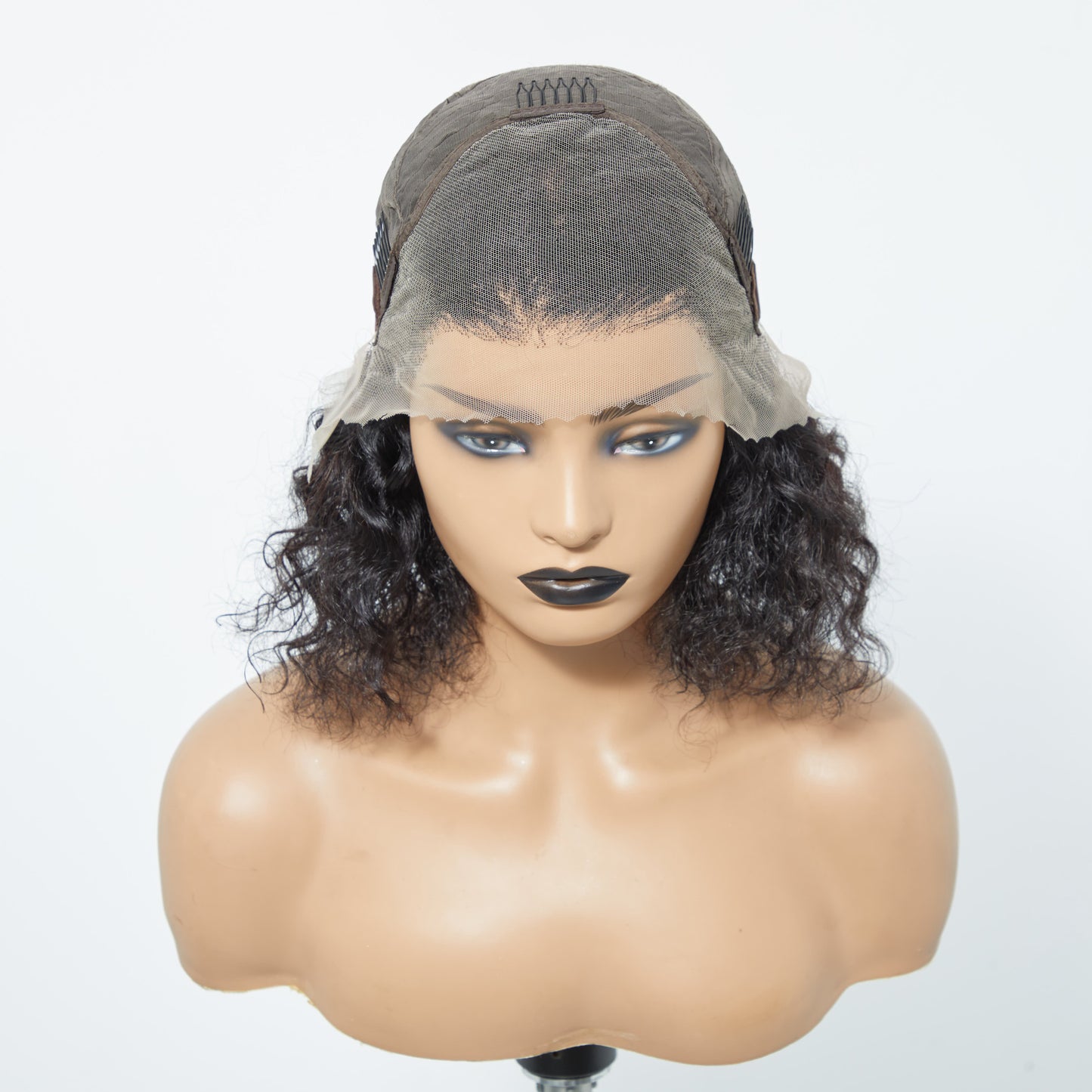 TedHair Pre-Plucked 13x4 Lace Front Water Wave Bob Wig 150% Density