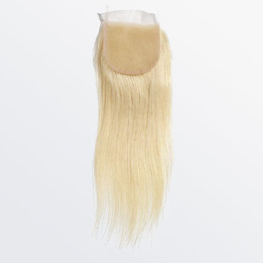 TedHair 12-20 Inch 4" x 4" Straight Free Parted 12A #613 Lace Closure